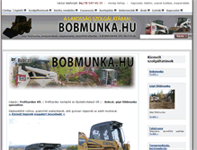 Tablet Screenshot of bobmunka.hu