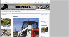 Desktop Screenshot of bobcat-753.bobmunka.hu